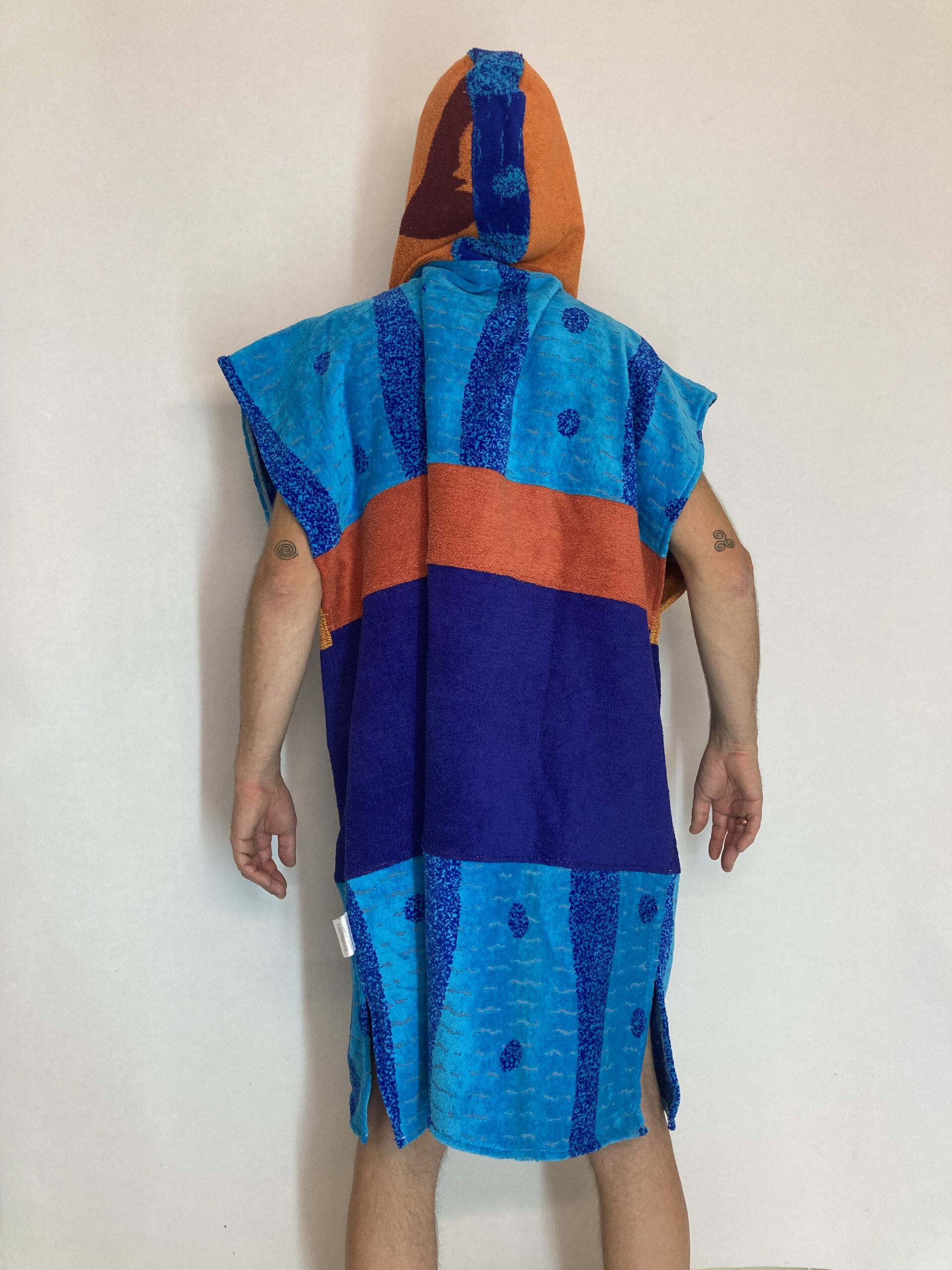 Poncho Color me Blue - Afbeelding 3