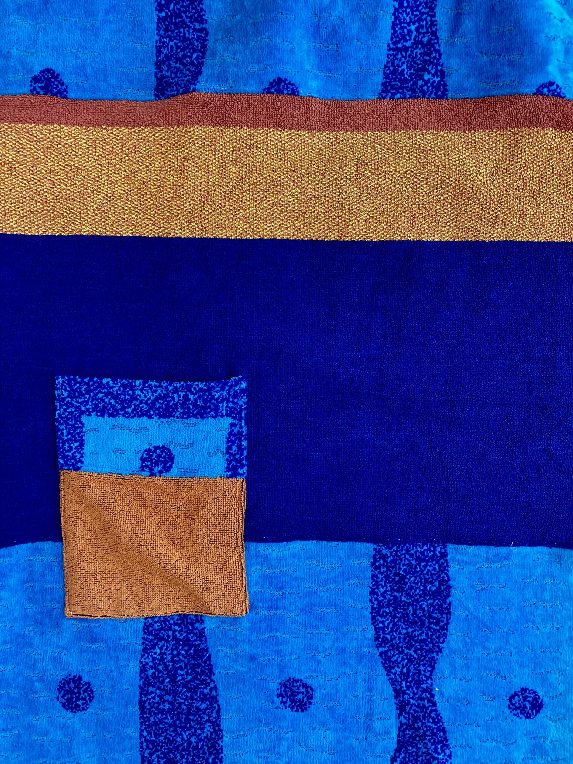 Poncho Color me Blue - Afbeelding 2